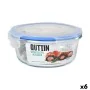 Boîte à lunch hermétique Quttin Ronde 650 ml ø 15,5 x 7,1 cm (6 Unités) de Quttin, Stockage des aliments - Réf : S2232326, Pr...