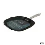 Grill pan with stripes Santa Clara Ecoferro Cast Iron Ø 49 x 30 x 3,5 cm (3 Units) by Santa Clara, Griddle Pans - Ref: S22329...