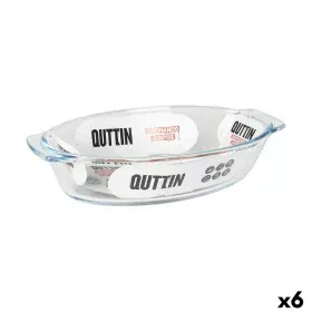 Fuente de Cocina Quttin 725 ml Vidrio Ovalado (6 Unidades) de Quttin, Platos y fuentes - Ref: S2233183, Precio: 11,85 €, Desc...