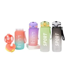 Bottle with Lid and Straw Bewinner Multicolour 600 ml by Bewinner, Canteens & Water Bottles - Ref: S2234128, Price: 7,21 €, D...