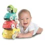 Playset de Veículos Clementoni (4 pcs) de Clementoni, Andadores para bebés - Ref: S2401232, Preço: 10,01 €, Desconto: %