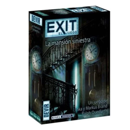 Gioco da Tavolo Exit la Mansión Siniestra Devir (ES) di Devir, Giochi a gettoni - Rif: S2409964, Prezzo: 16,23 €, Sconto: %