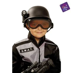 Capacete Infantil My Other Me Preto Polícia Swat 58 cm de My Other Me, Disfarces com acessórios - Ref: S2409986, Preço: 7,16 ...