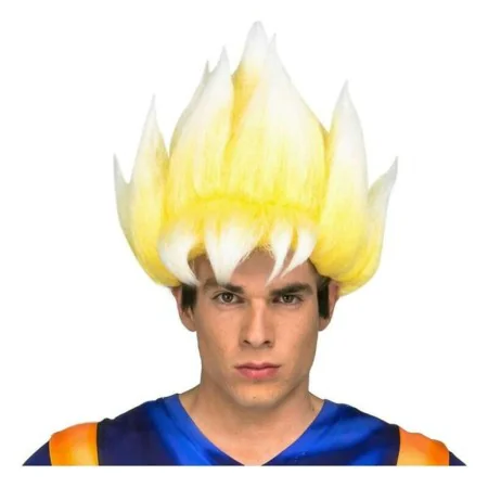 Wigs Sayan Goku One size by My Other Me, Wigs and hairpieces - Ref: S2411504, Price: 25,00 €, Discount: %