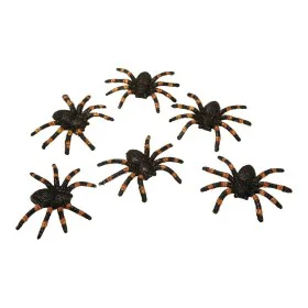 Decoración para Halloween My Other Me Araña Brillante (6 uds) (6 x 7 cm) de My Other Me, Halloween - Ref: S2418465, Precio: 6...