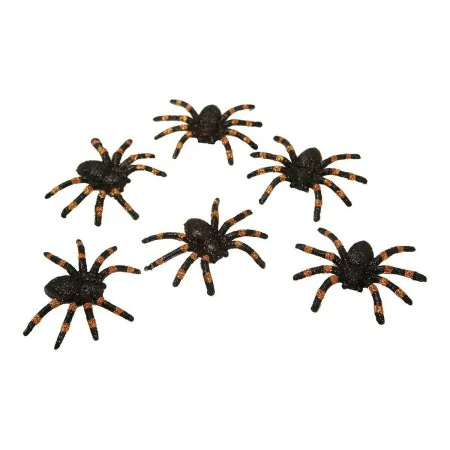 Decoração para Halloween My Other Me Aranha Brilhante (6 uds) (6 x 7 cm) de My Other Me, Halloween - Ref: S2418465, Preço: 6,...