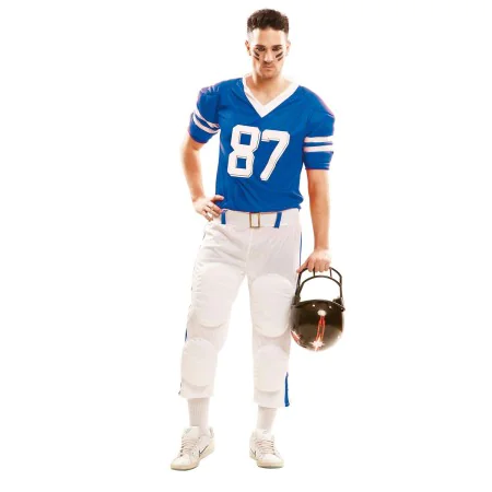 Costume for Adults My Other Me Rugby Blue XL by My Other Me, Adults - Ref: S2418482, Price: 21,13 €, Discount: %