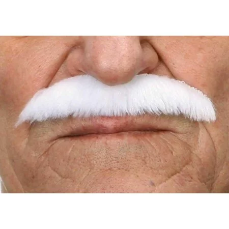 Bigote My Other Me Blanco de My Other Me, Partes corporales falsas - Ref: S2418509, Precio: 4,65 €, Descuento: %