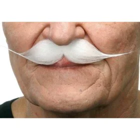 Moustache My Other Me White by My Other Me, Fake body parts - Ref: S2418514, Price: 5,58 €, Discount: %