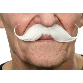 Moustache My Other Me White by My Other Me, Fake body parts - Ref: S2418523, Price: 6,84 €, Discount: %