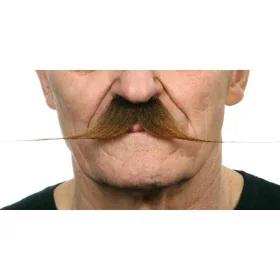 Moustache My Other Me Marron de My Other Me, Parties corporelles fausses - Réf : S2418575, Prix : 6,67 €, Remise : %