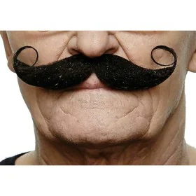 Moustache My Other Me Noir de My Other Me, Parties corporelles fausses - Réf : S2418588, Prix : 7,60 €, Remise : %