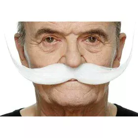 Bigote My Other Me Blanco de My Other Me, Partes corporales falsas - Ref: S2418876, Precio: 9,14 €, Descuento: %