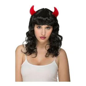 Wigs My Other Me Female Demon Brunette by My Other Me, Wigs and hairpieces - Ref: S2419179, Price: 8,28 €, Discount: %