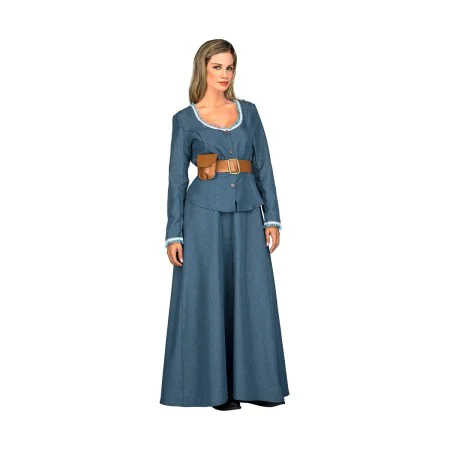 Fantasia para Adultos My Other Me Western Girl Azul M/L de My Other Me, Adultos - Ref: S2419436, Preço: 21,97 €, Desconto: %