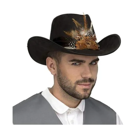 Chapeau de Cowboy My Other Me Noir de My Other Me, Chapeaux de chasse - Réf : S2419681, Prix : 9,81 €, Remise : %