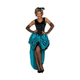 Costume for Adults My Other Me Saloon Lady Blue M/L by My Other Me, Adults - Ref: S2419977, Price: 27,06 €, Discount: %