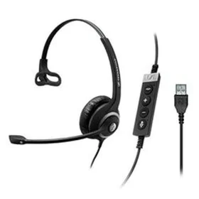 Auriculares con Micrófono Epos 506482 Negro de Epos, Auriculares con micrófonos - Ref: M0200071, Precio: 65,01 €, Descuento: %