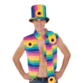 Costume for Adults My Other Me Rainbow Multicolour Vest Size 54 by My Other Me, Adults - Ref: S2420148, Price: 11,25 €, Disco...