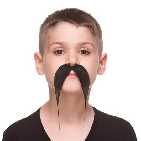 Moustache My Other Me Noir de My Other Me, Parties corporelles fausses - Réf : S2420725, Prix : 7,50 €, Remise : %