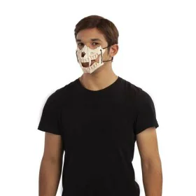 Half Mask My Other Me Predator Bone One size White by My Other Me, Masks - Ref: S2424095, Price: 9,00 €, Discount: %