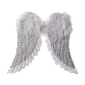 Ailes d'ange My Other Me Blanc (42 x 46 cm) de My Other Me, Capes et ailes - Réf : S2424520, Prix : 9,49 €, Remise : %