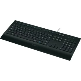 Keyboard Logitech K280E Black QWERTZ by Logitech, Keyboards - Ref: M0200196, Price: 23,72 €, Discount: %