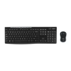 Tastiera e Mouse Logitech MK270 QWERTZ Nero Tedesco di Logitech, Set tastiera e Mouse - Rif: M0200203, Prezzo: 37,03 €, Scont...