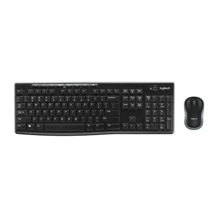 Tastatur mit Maus Logitech MK270 QWERTZ Schwarz Deutsch von Logitech, Tastatur-Maus-Sets - Ref: M0200203, Preis: 37,76 €, Rab...