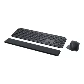 clavier et souris Logitech MX Keys Combo for Business Gris Acier Allemand QWERTY de Logitech, Ensembles Clavier et Souris - R...