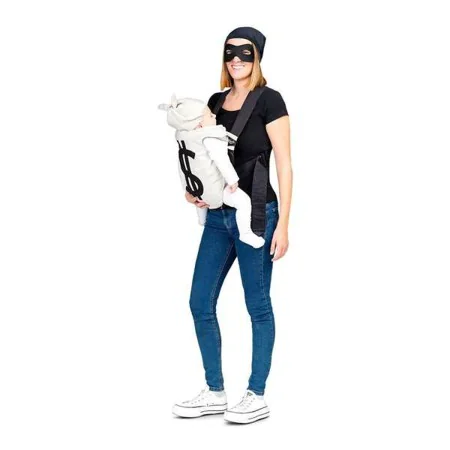 Costume for Adults My Other Me Newborn Thief 3 Pieces Black by My Other Me, Adults - Ref: S2426391, Price: 16,88 €, Discount: %