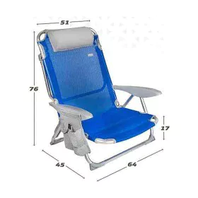 Chaise de Plage Colorbaby 51 x 45 x 76 cm Bleu de Colorbaby, Chaises - Réf : S2426738, Prix : 32,71 €, Remise : %