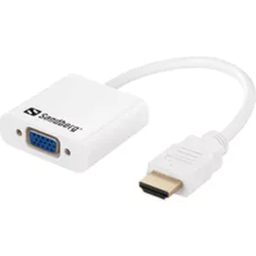 Adaptateur HDMI vers VGA avec Audio Sandberg 508-77 de Sandberg, Adaptateurs USB-VGA - Réf : M0200280, Prix : 15,68 €, Remise...