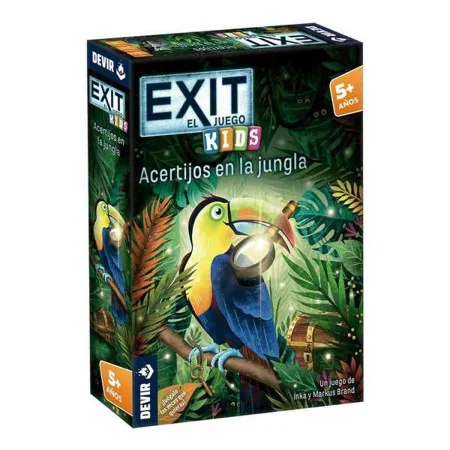 Jeu de société Devir Exit Kids Acertijos En La Jungla ES de Devir, Jeux d'ambiance - Réf : S2433970, Prix : 16,23 €, Remise : %