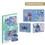 Ensemble de Papeterie Stitch Porte documents de Stitch, Sets de dessin - Réf : S2433979, Prix : 8,29 €, Remise : %