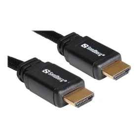 Câble HDMI Sandberg 508-99 Noir 3 m de Sandberg, Câbles HDMI - Réf : M0200283, Prix : 11,97 €, Remise : %