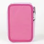 Trousse d'écolier Fuchsia 12,5 x 6,5 x 19,5 cm de N/A, Trousses - Réf : S2434314, Prix : 18,14 €, Remise : %