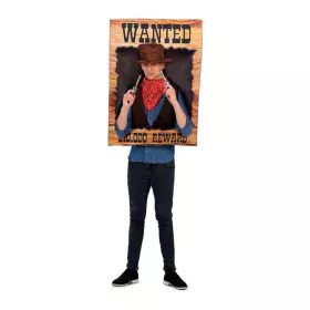 Costume for Adults My Other Me Wanted One size Cowboy 3 Pieces by My Other Me, Adults - Ref: S2435007, Price: 36,37 €, Discou...