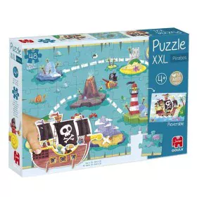 Puzzle Infantil Diset XXL Barco Pirata 48 Peças de Diset, Puzzles - Ref: S2436168, Preço: 9,64 €, Desconto: %