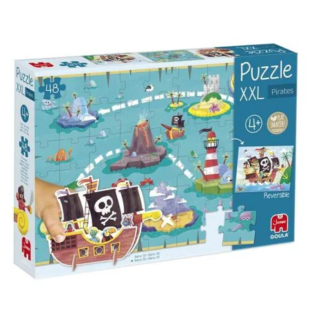 Puzzle Enfant Diset XXL Bateau Pirate 48 Pièces de Diset, Puzzles classiques - Réf : S2436168, Prix : 10,71 €, Remise : %