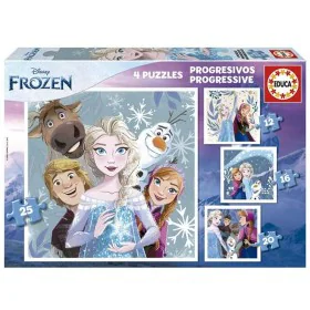 Puzzle Frozen Difficulté progressive de Frozen, Puzzles classiques - Réf : S2436182, Prix : 8,99 €, Remise : %