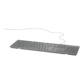 Clavier Dell 580-ADHN Gris QWERTZ de Dell, Claviers - Réf : M0200544, Prix : 22,39 €, Remise : %