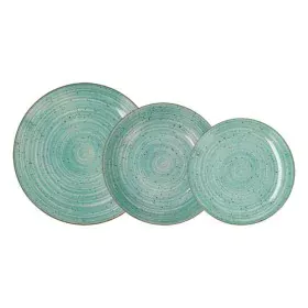 Dinnerware Set Quid Montreal Ceramic Turquoise Stoneware 18 Pieces by Quid, Combination Sets - Ref: S2702105, Price: 52,18 €,...