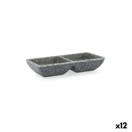 Bandeja de Aperitivos Quid Lonja Gris Plástico 17 x 7 x 3 cm (12 Unidades) de Quid, Platos y fuentes - Ref: S2704939, Precio:...