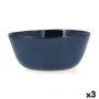 Saladeira Bidasoa Ikonic Cerâmica Azul (20 x 19,5 x 8,5 cm) (Pack 3x) de Bidasoa, Travessas e taças - Ref: S2705056, Preço: 2...