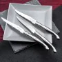 Steakmesser-Set Lou Laguiole Tradition Metall zweifarbig 6 Stück (23 x 1,2 x 1,1 cm) von Lou Laguiole, Messer - Ref: S2706276...