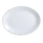 Serving Platter Luminarc Feston Oval White Glass (Ø 33 cm) (6 Units) by Luminarc, Plates and dishes - Ref: S2709175, Price: 2...