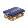 Boîte à lunch hermétique Luminarc Easy Box Bleu verre (6 Unités) (1,97 l) de Luminarc, Stockage des aliments - Réf : S2709835...