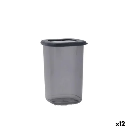 Bote Quid City Com tampa 1,2 L Cinzento Plástico (12 Unidades) de Quid, Armazenamento de alimentos - Ref: S2710689, Preço: 27...