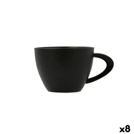 Tazza Bidasoa Fosil Nero Ceramica Allumina 220 ml (8 Unità) di Bidasoa, Tazze - Rif: S2711612, Prezzo: 18,15 €, Sconto: %